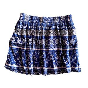 Boho Forever 21 medium mini skirt EUC